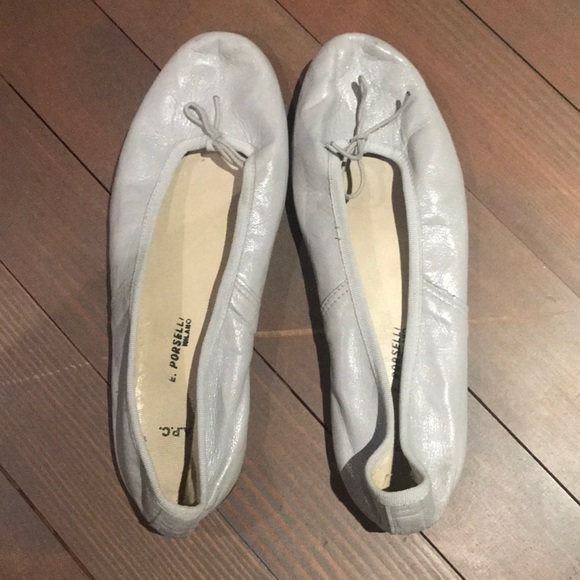 e porselli ballet flats